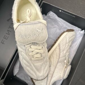 PumaXFenty pony hair sneakers size 6.5